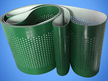 傳送帶用什么打孔？