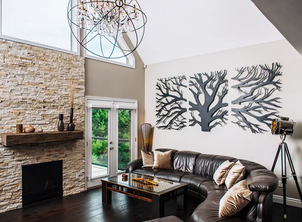 激光切割金屬墻飾，開啟墻面新“飾”界