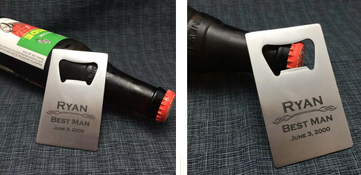 激光打標開瓶器標識，您與美酒更配呢