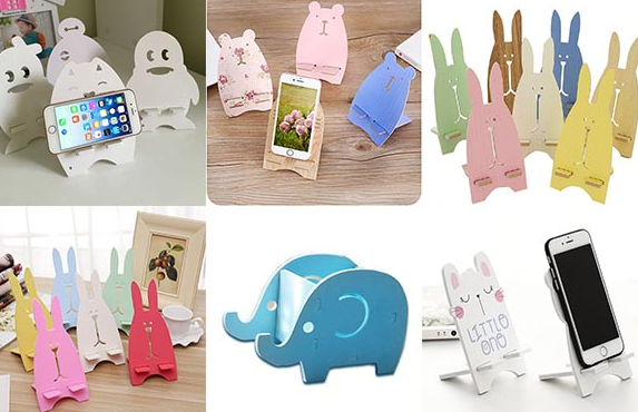 激光雕刻切割手機展架，給你想要的簡約時尚！