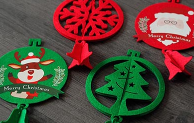 激光雕刻圣誕裝飾品，這個圣誕節(jié)與眾不同