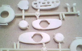 激光切割水口，精度高，效率快