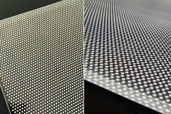 亞克力導(dǎo)光板激光打點(diǎn)雕刻工藝