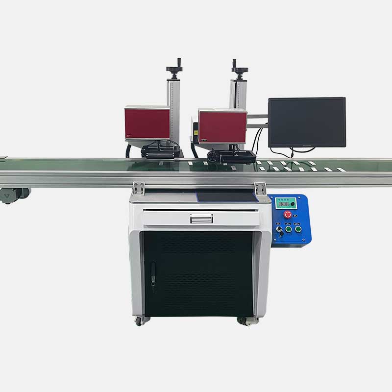 CCD視覺識別自動定位激光打標(biāo)機(jī)